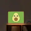 Avocado - Groen - Speels Light Box met batterij (Wandlamp kind) middel -sfeer1_kind