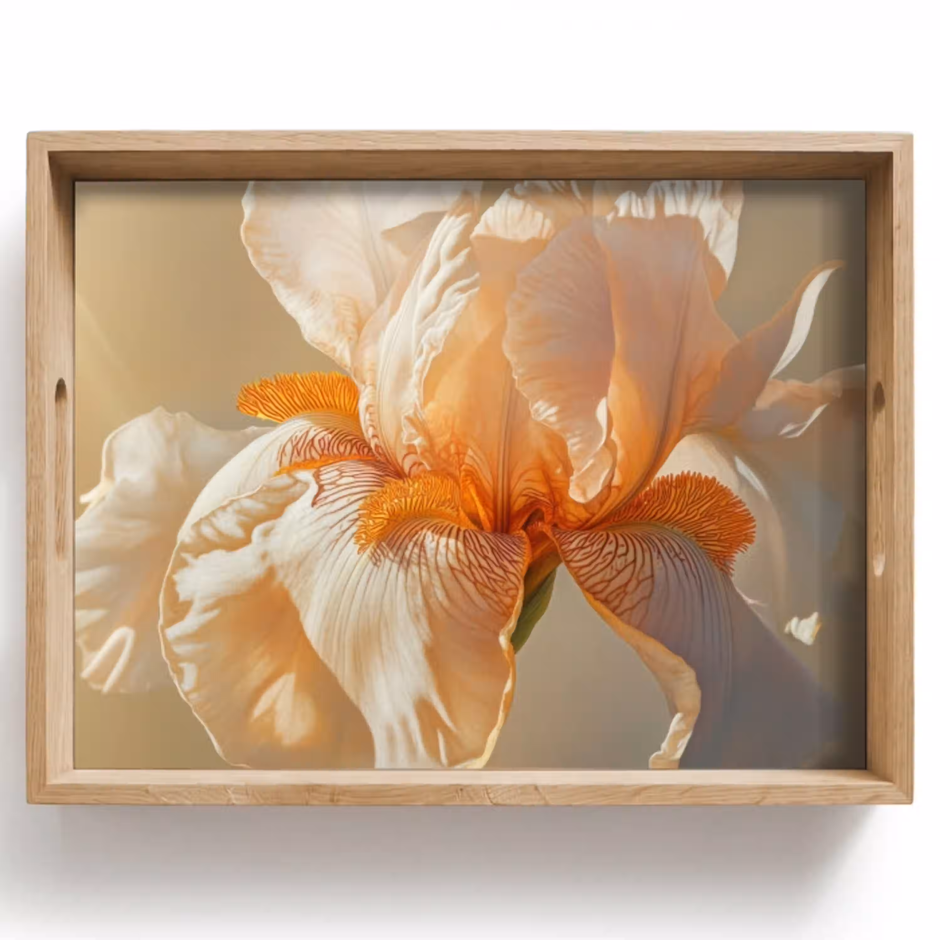 Close up - Oranje - Iris Dienblad Rechthoek middel -z3d_shopping