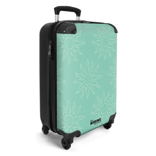 9 NBS - Handbagage koffer - Unisex middel -productfoto_3d