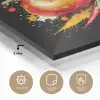 Tomaat - Avocado - Peper - Graffiti - Verf - Modern plexiglas 5mm klein -sfeer2