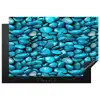 Glanzende - Blauwe - Stenen Inductie beschermer vinyl 3mm klein 276 -3d