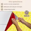 Geel - Patroon - Geometrisch keuken achterwand spatscherm klein 900 -spatscherm_NL