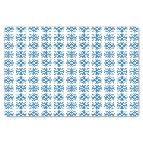Zee - Sfeer - Blauw - Wit Placemat vinyl groot 368 -zzsfeer1_Kitchenyeah-website