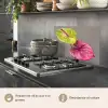 Planten - Anthurium - Groen - Roze keuken achterwand spatscherm klein -usp_IT