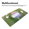 Bloem - Close up - Paars Muismat XXL klein -sfeer4