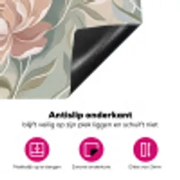 Elegant - Romantiek - Roze Inductie beschermer vinyl 3mm klein -wsfeer4_website
