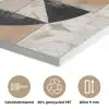 Abstract - Modern - Geometrisch - Pastel PET vilt klein -closeup_NL