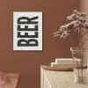 Bier - Japandi - Decoratie - Zwart PET vilt klein -sfeer4