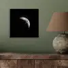 Maan - Hemel - Zwart - Schaduw aluminium wit klein -sfeer2