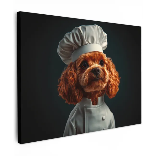 Canvas Print - Brown - Cook - Dog