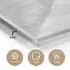 Marmer - Steen - Wit - Luxe - Marmerlook plexiglas 5mm klein -sfeer2