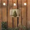 Kerst - Sfeer - Groen tuinposter los doek klein -sfeer1