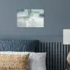 Verf - Moderne kunst - Abstract - Grijs poster papier klein -sfeer2
