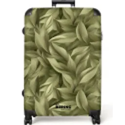 Bladeren - Modern - Groen NBS - Large koffer - Volwassenen Unisex groot -zzzzzzzzkaufland2