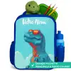 Dino - Zonnebril - Blauw Kinderrugzak - Blauw middel -inhoud_FR