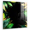 Bladeren - Groen - Geel - Verf - Jungle plexiglas 5mm klein -zzzproduct_nieuw