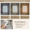 Vis - Patroon - Blauw Light Box met kabel (Tafellamp) klein 925 -USP_lichtkleurNL