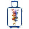 Vlinderzwerm Kinderkoffer - Blauw klein -zz3dotto