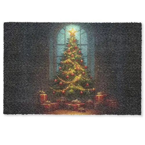 Kerstboom - Cadeau - Kerst - Winter Deurmat klein -zkaufland3d