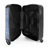 Blauwe surf patroon NBS - Handbagage koffer - Volwassenen Unisex middel -binnenkant