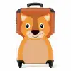 Dierenportret - Leeuw - kinderen NBS - Handbagage koffer - Unisex middel -productfoto_recht