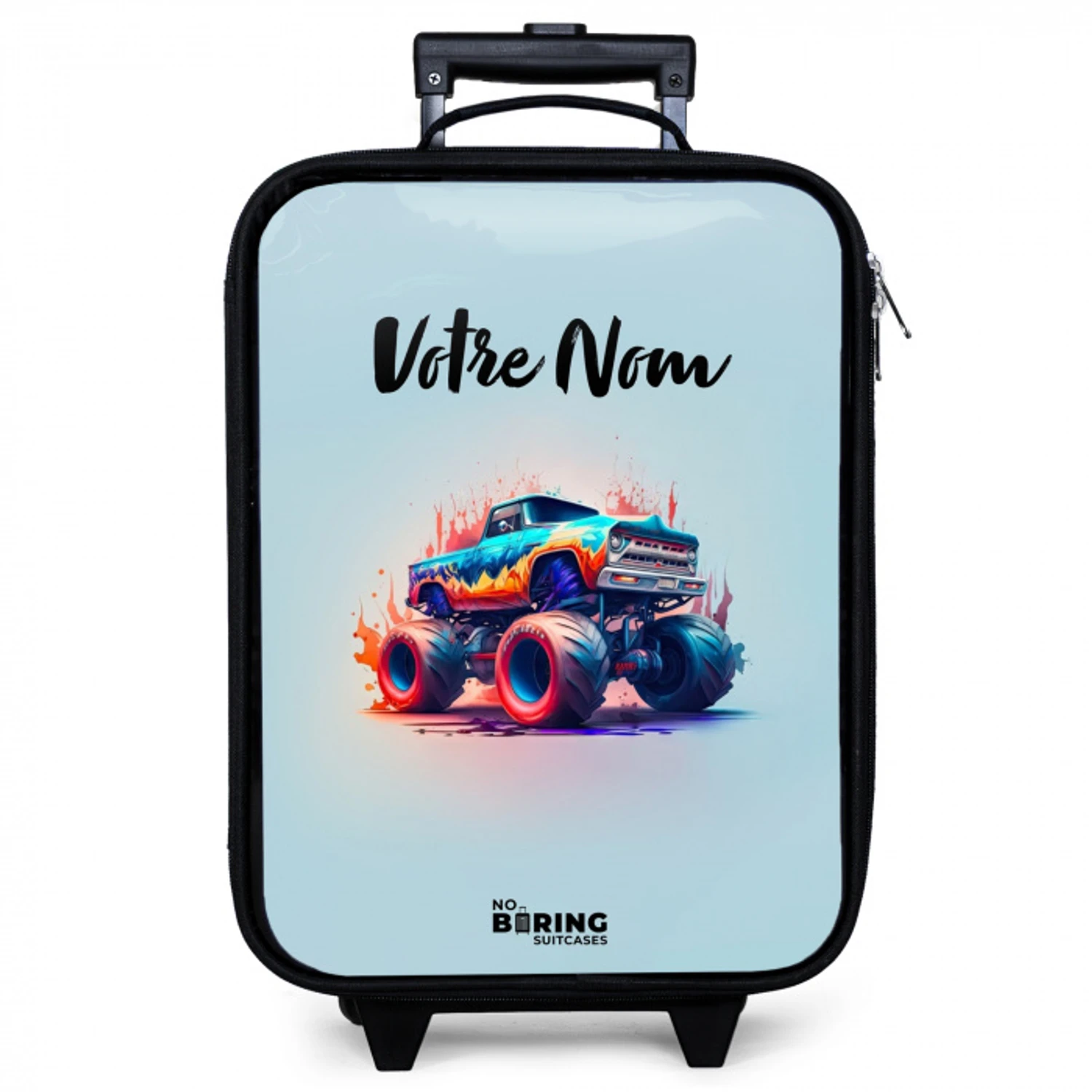 Fierce Wheels Kinderkoffer - Zwart klein -zzz_website3d