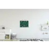 Bladeren - Tropisch - Jungle -  Natuur textielposter latten blank klein -kinderkamer