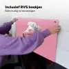 Flamingo - Roze - Koksmuts - Vogel Inductie beschemer met haakjes klein -ky-ophangen-nl