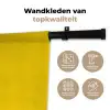 Oh ok - 3D - Geel - Roze Wandkleed katoen klein -sfeer2