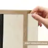 Penseelstreken - Verticaal - Zwart Light Box met batterij (Wandlamp) middel -USP_websiteprintNL