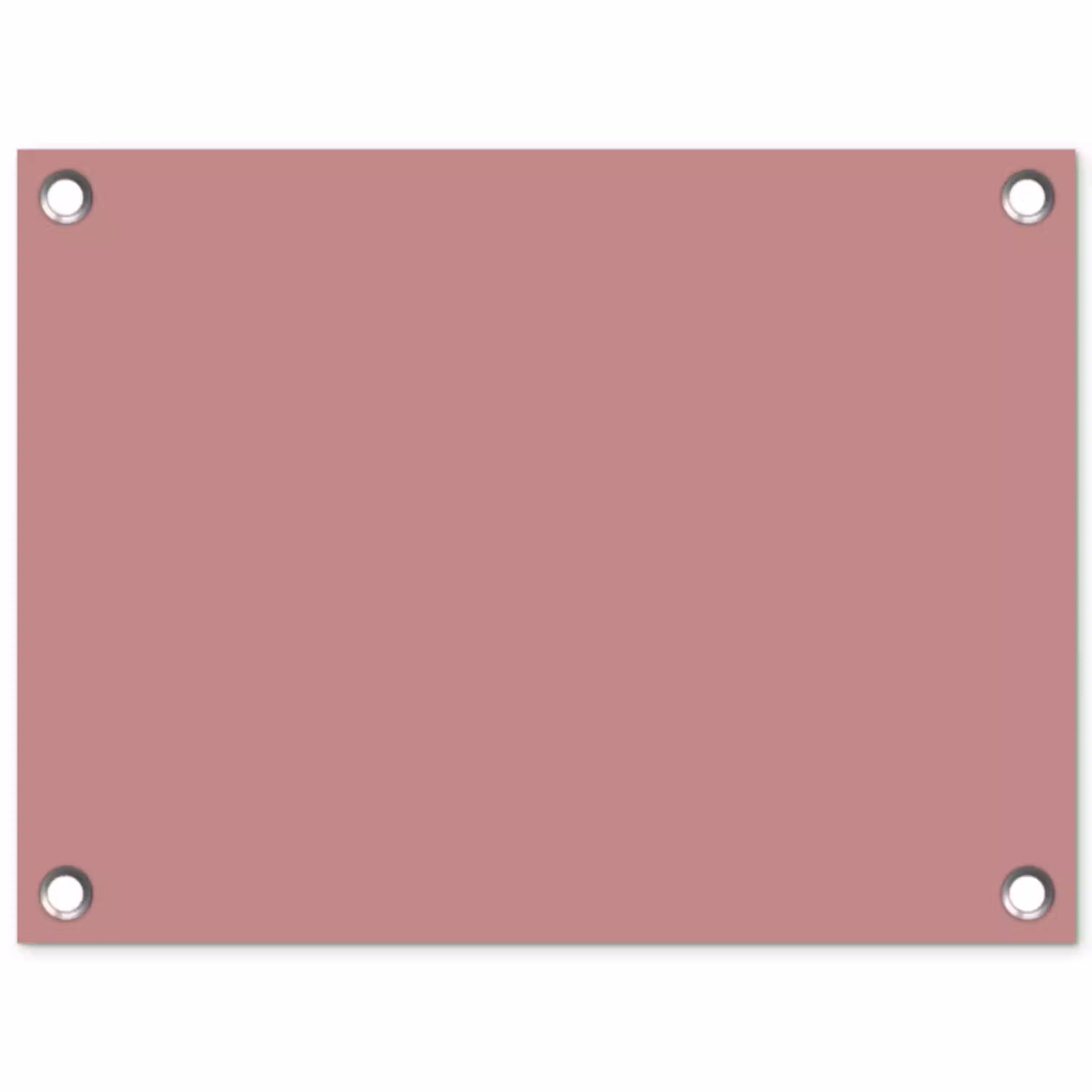 Dusty - Rose - Roze tuinposter los doek klein 239 -3d
