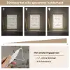 Wit - Chef - Decoratie - Japandi Light Box met kabel (Wandlamp) klein -USP_dimbaarNL