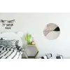 Contourlijnen - Abstracte landschap Wandcirkel aluminium klein -kinderkamer