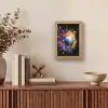 Graffiti - Sport - Golf - Golfclub Light Box met kabel (Tafellamp) klein -sfeer2