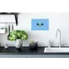 Vogel - Blauw - Eenvoudig Muursticker klein -keuken