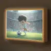 Voetbal - Jongen - Stadion Light Box met batterij (Wandlamp kind) middel -z3d_website
