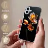 Bloem - Orchidee - Oranje Apple iPhone 16 Plus klein -sfeer3_NL