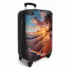 Strand bij zonsondergang NBS - Handbagage koffer - Kinderen Unisex middel -productfoto_3d