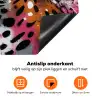 Abstract - Luipaard - Kleurrijk Inductie beschermer vinyl 3mm klein -zzzzzzz-td-onderkant
