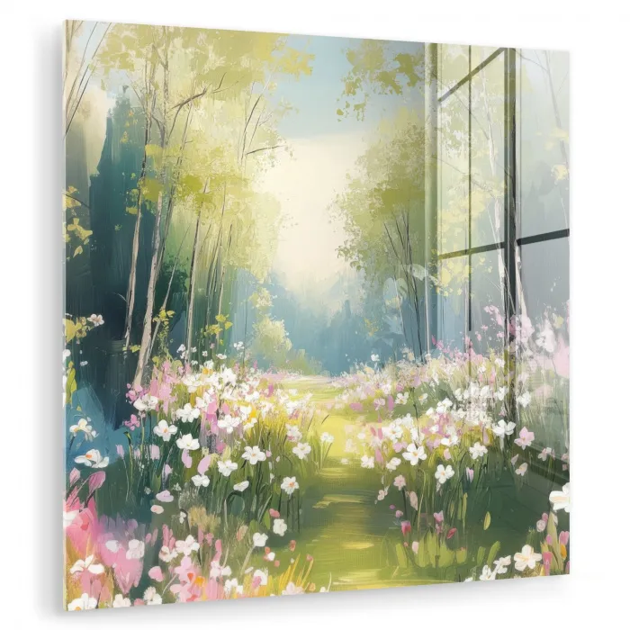 Bos - Schilderstijl - Kleurrijk plexiglas 5mm klein -zzzproduct_nieuw