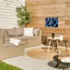 Bessen - Blauw - Fruit tuinposter los doek klein -sfeer4
