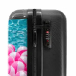 Strandballen - Roze - Water NBS - Handbagage koffer - Volwassenen Unisex middel -slot