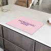 You're doing great - roze - 3D Inductie beschermer vinyl 3mm klein -sfeer8