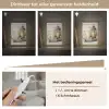 Stilleven - Wit - Kaarsen - Rustiek - Natuur Light Box met kabel (Tafellamp) klein -USP_dimbaarNL