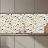 Terrazzo -  Patroon - Neutraal - Zacht - Multi keuken achterwand 2 middel 871 zz_3dshopping
