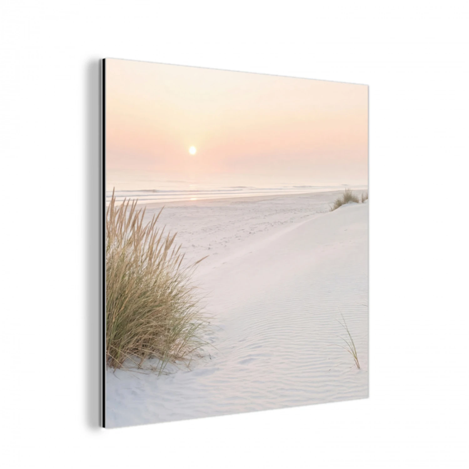 Horizon - Duinlandschap - Zand aluminium wit klein -3d