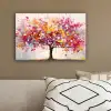 Aquarel - Boom - Kunst - Abstract canvas 2cm klein -sfeer3