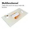 Croissant - Brood - Beige Muismat XXL klein -zsfeer4_frans