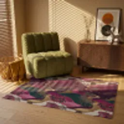 Magisch - Palmbomen - Goud Vloerkleed Rechthoek klein 1091 -atmosphere_sfeer1_global
