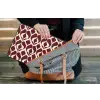 Rood - Druppelpatroon - Grafisch laptophoes neopreen klein 279 -tas